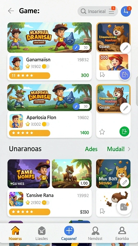 Menampilkan beragam pilihan permainan taruhan yang menarik.