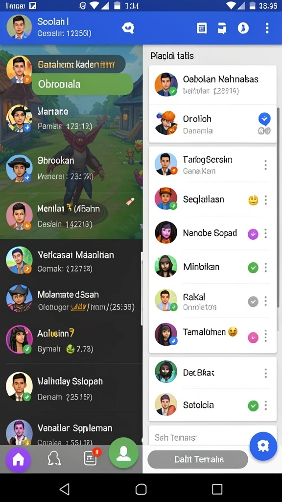 Tampilan antarmuka yang ramah pengguna dan mudah dimengerti.