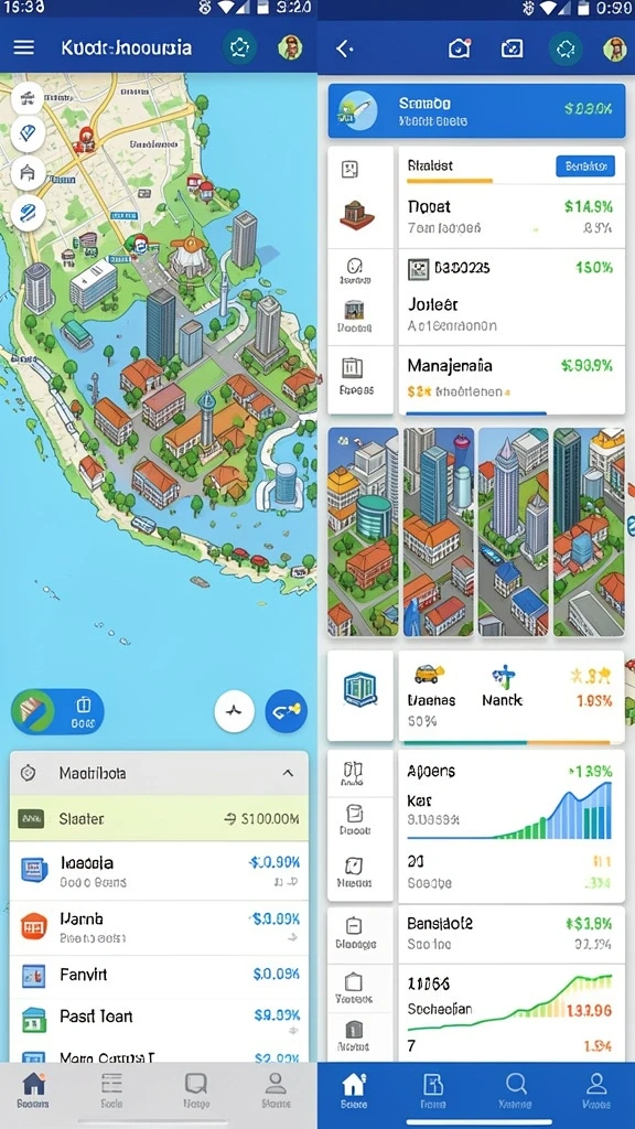 Fitur mode permainan yang beragam dan seru.