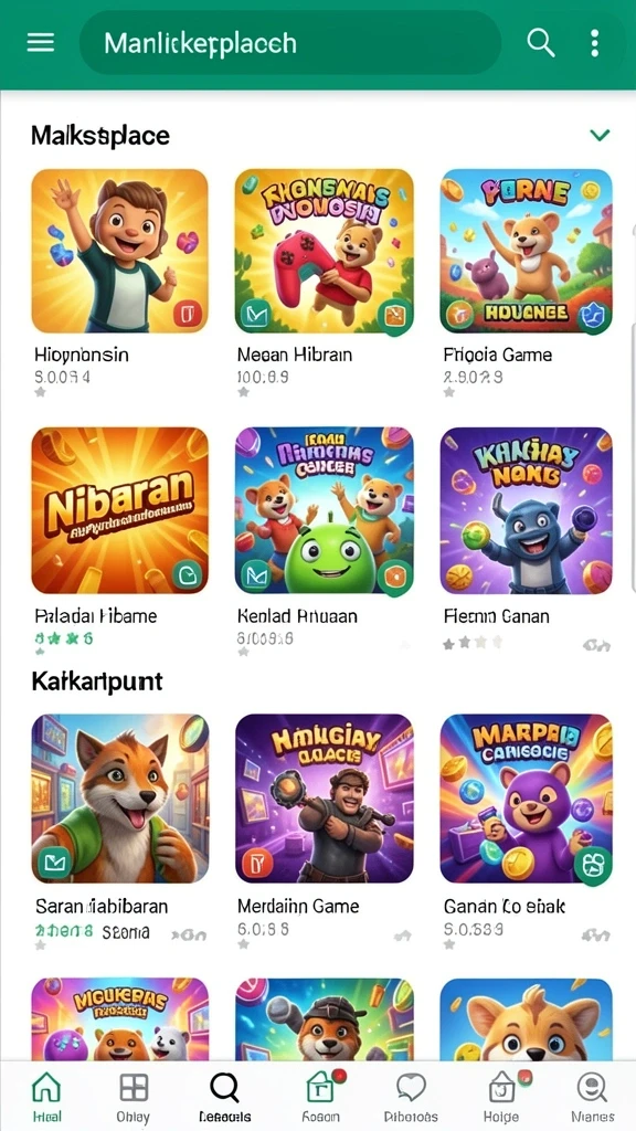 Fitur multiplayer memungkinkan tantangan dengan teman.
