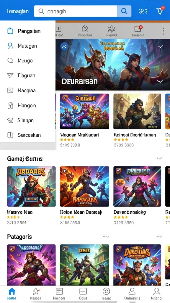 Fitur komunitas yang memungkinkan interaksi antar pemain.