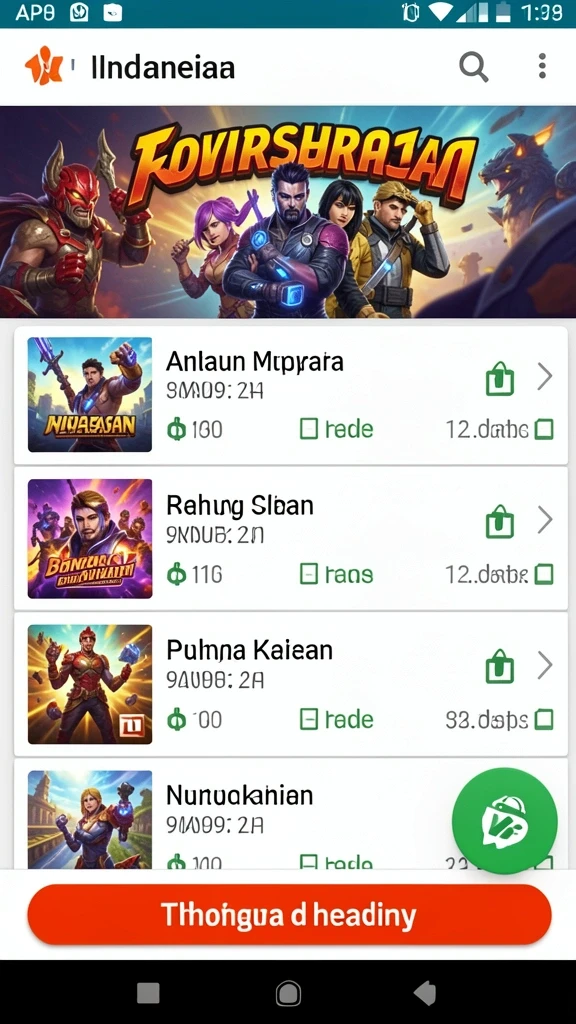 Tampilan antarmuka yang bersih dan modern.