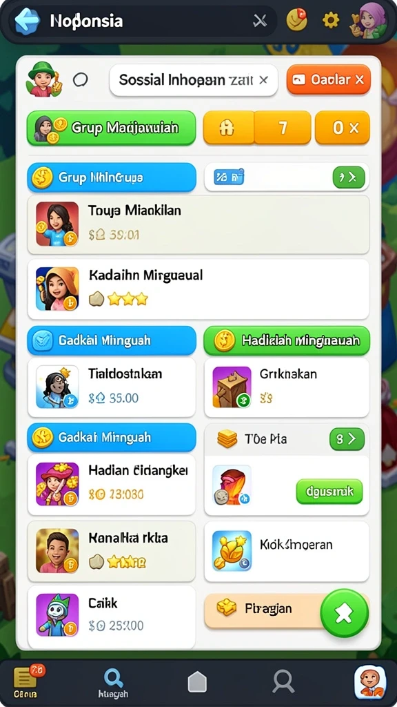 Gameplay seru dengan efek suara yang mendebarkan.