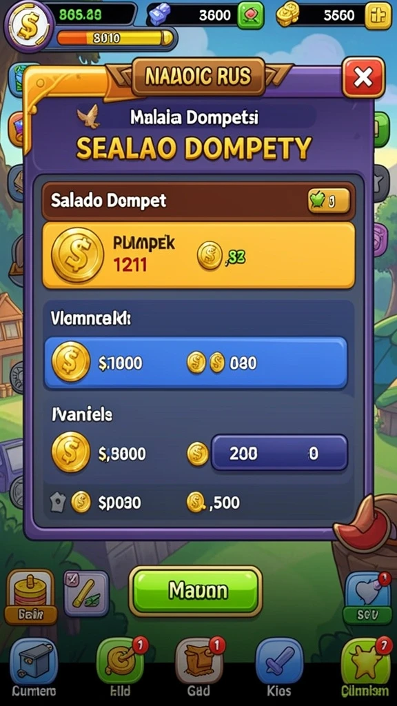 Karakter baru yang siap untuk dijelajahi.