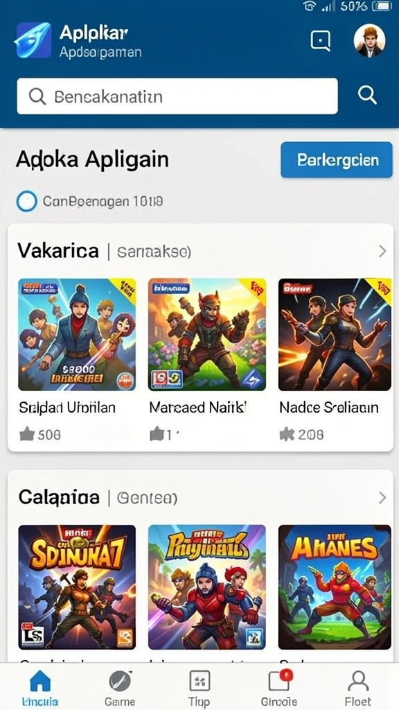 Beragam pilihan permainan yang mengasyikkan.