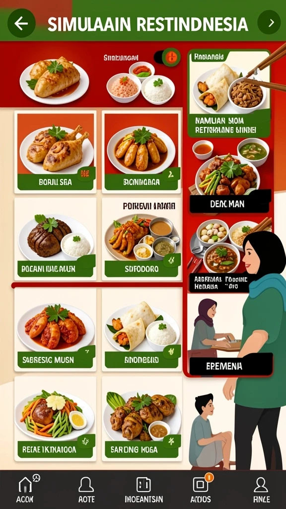Antarmuka yang ramah pengguna dan intuitif.