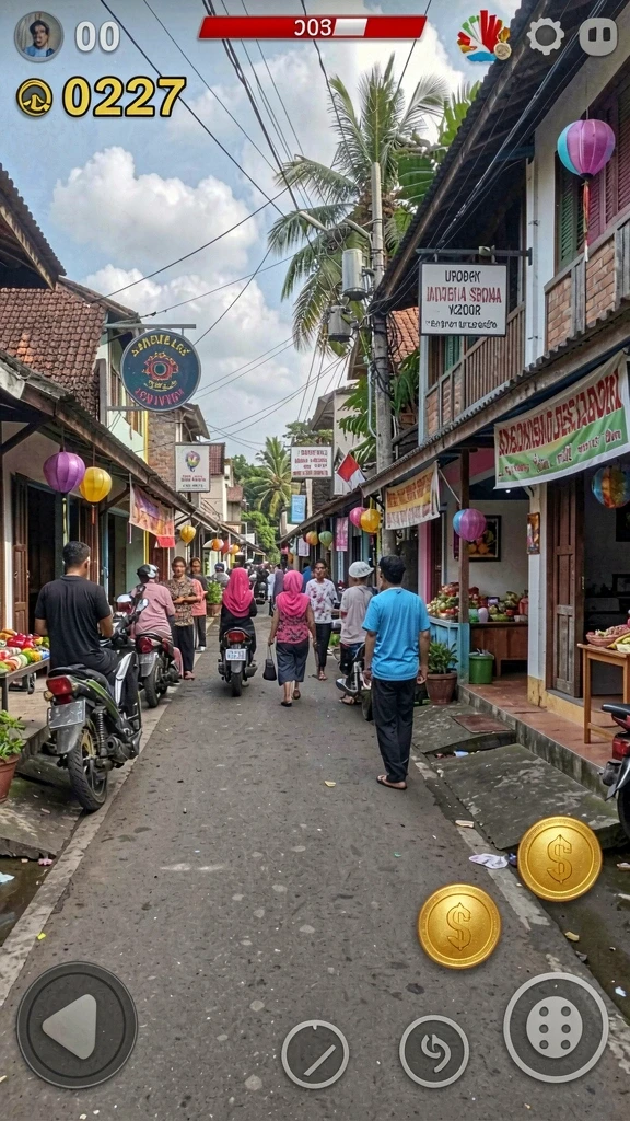 Mode multiplayer yang seru dan kompetitif.