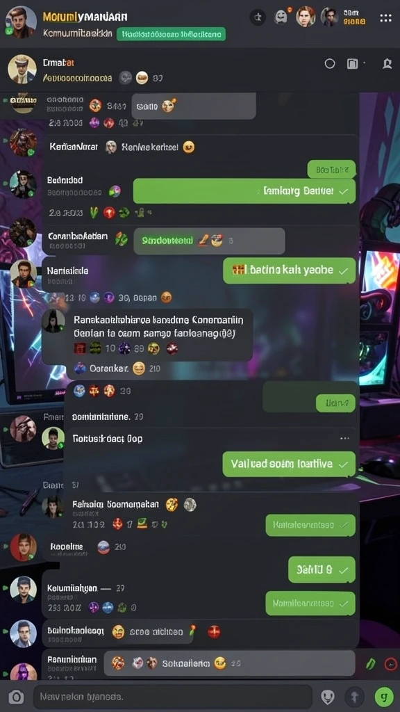 Screenshot menunjukkan berbagai pilihan permainan yang tersedia.