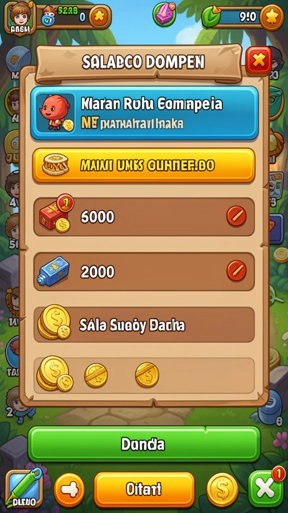 Tampilan antarmuka yang intuitif dan menarik.