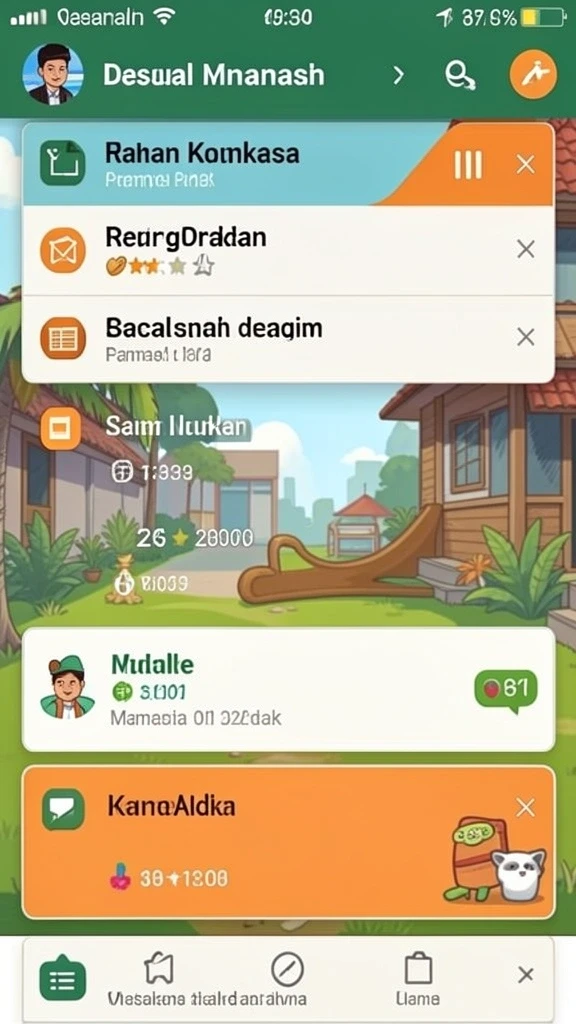 Sistem reward yang menarik setelah menyelesaikan misi.