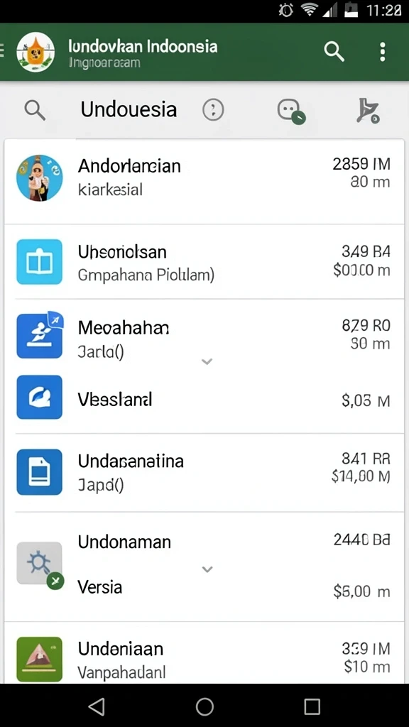 Tampilan antarmuka yang intuitif dan menarik.
