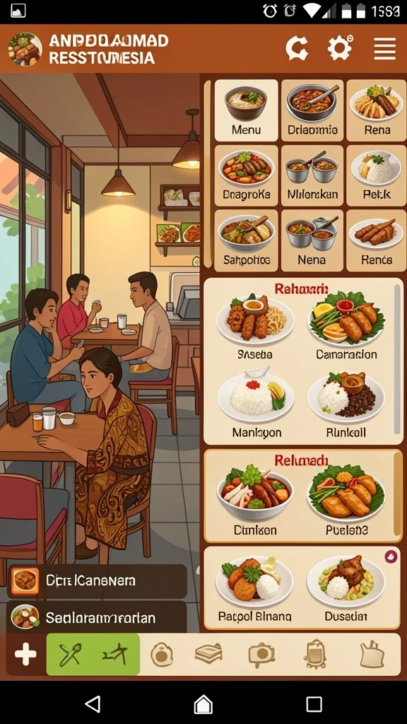 Karakter dengan desain unik dan menawan.