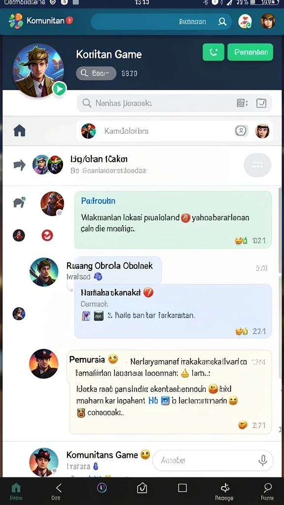 Menunjukkan karakter unik dengan kemampuan berbeda.
