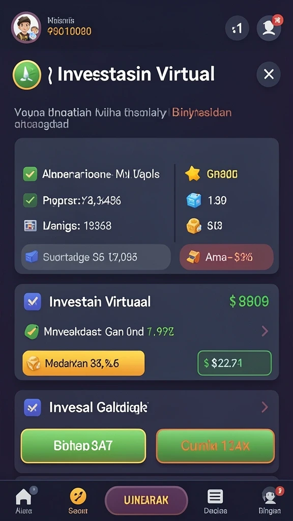 Antarmuka menawan KAWI777 yang ramah pengguna.