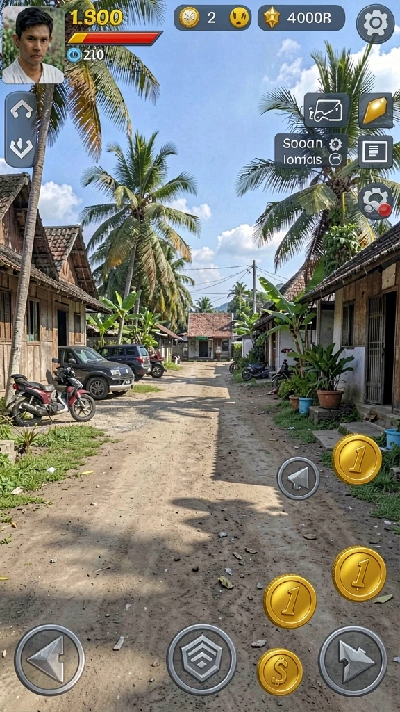 Tampilan karakter utama KOKO5000 yang menarik.