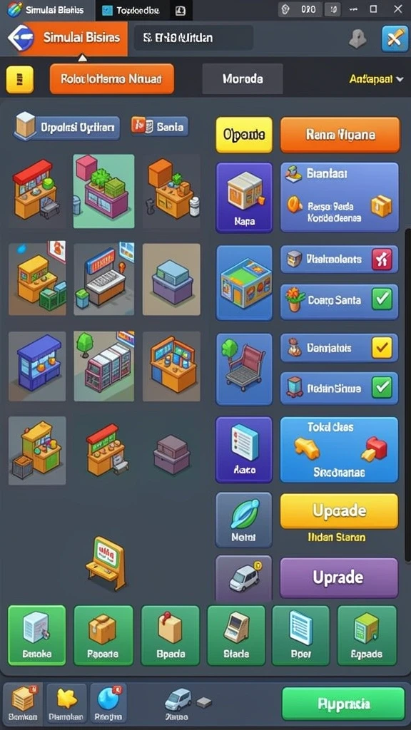 Screenshot menampilkan petualangan seru di dunia fantasi.