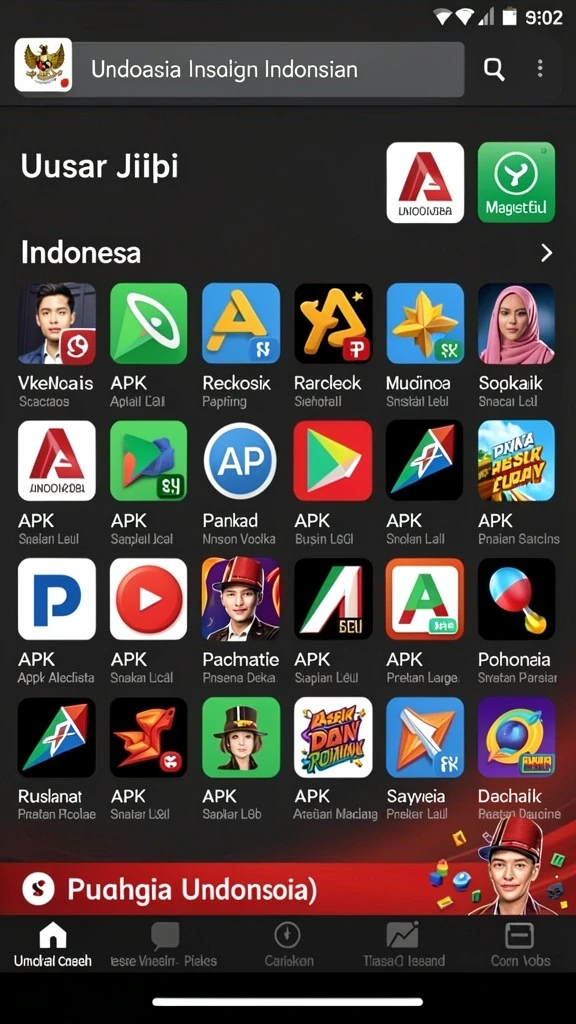Tampilan antarmuka yang menarik dan user-friendly.
