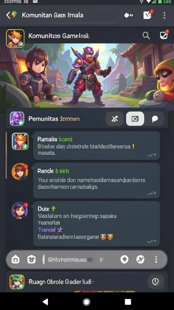 Karakter unik dengan kemampuan khusus di setiap level.