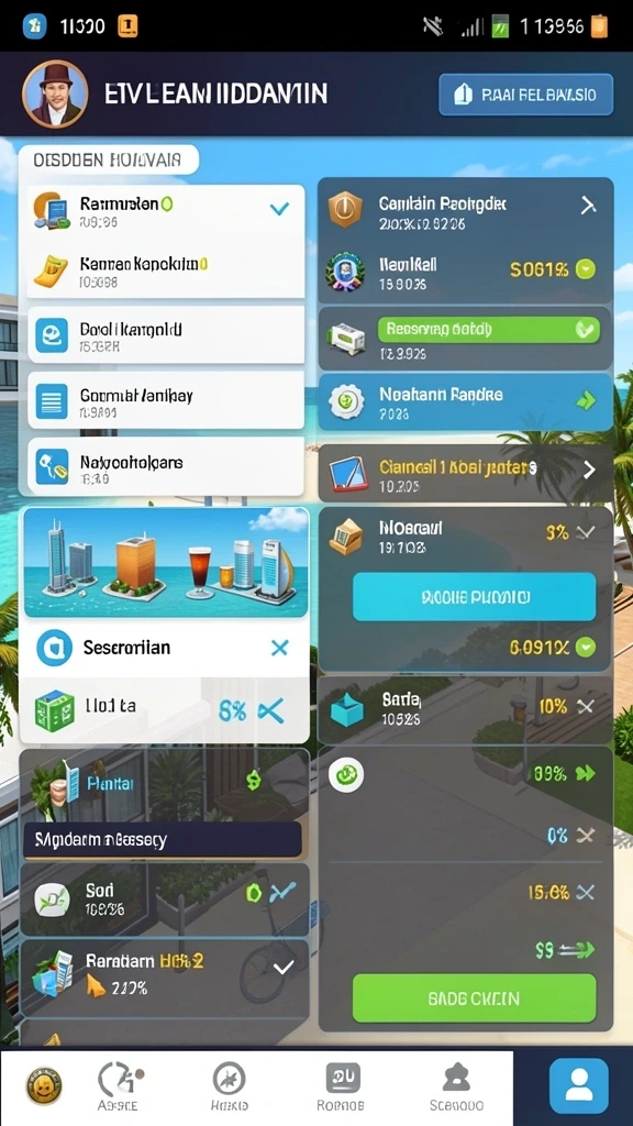 Screenshot komunitas aktif dalam permainan.
