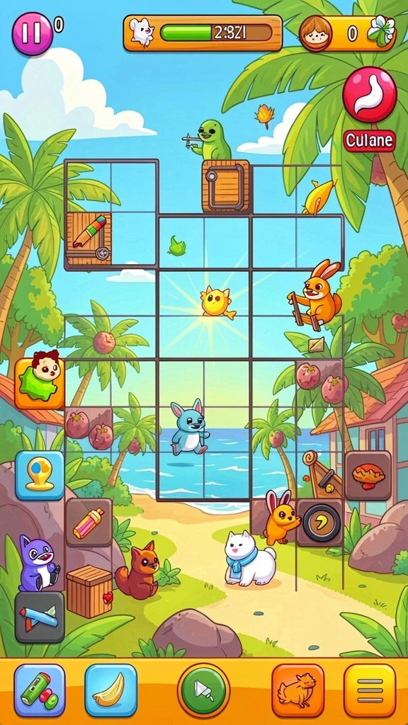 Screenshot menunjukkan variasi permainan slot yang menarik.
