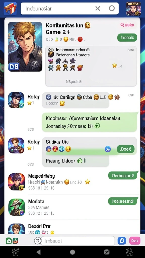 Screenshot menampilkan karakter utama dalam aksi.