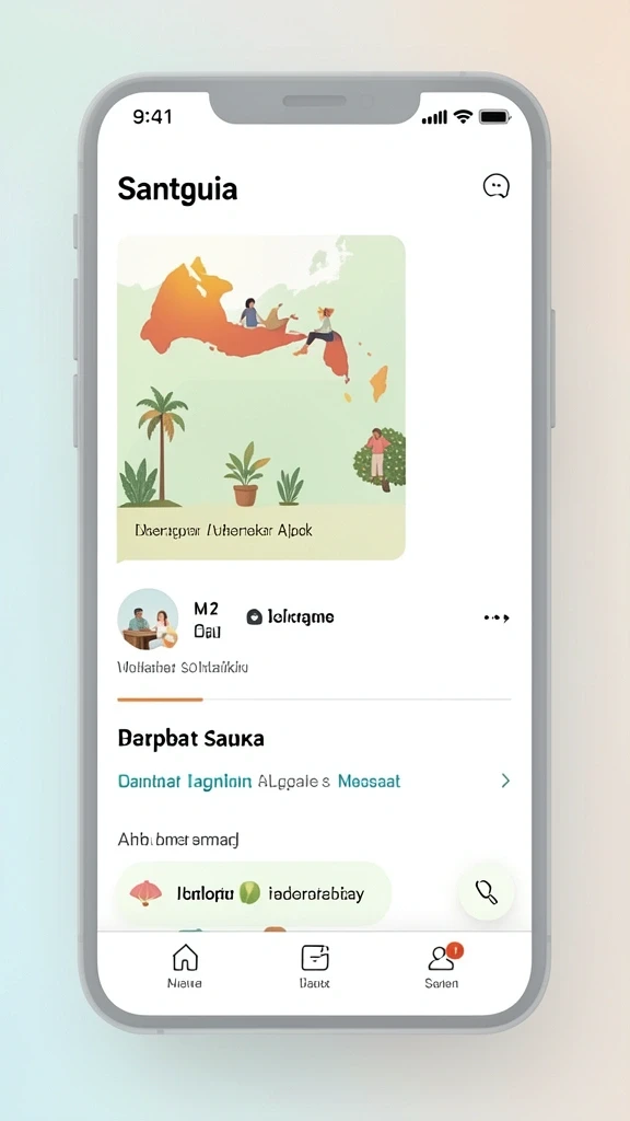 Tampilan grafis menawan dari lingkungan permainan.