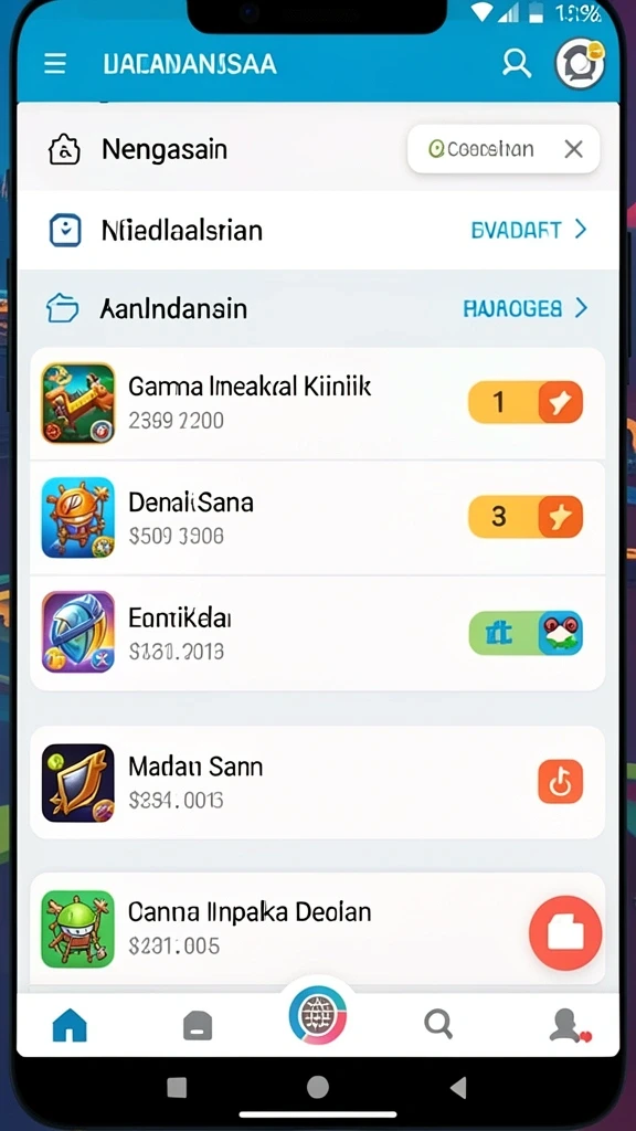 Momen seru saat berinteraksi dengan teman di game.