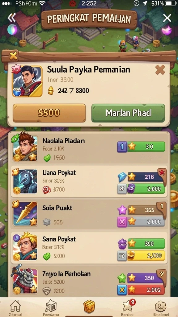 Mode permainan baru untuk variasi lebih dalam bermain.
