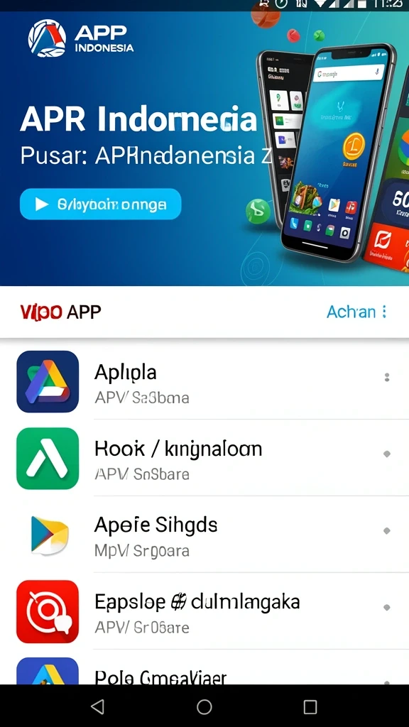 Menu kategori game untuk memudahkan pilihan.