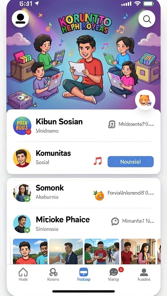 Fitur permainan yang beragam dan selalu diperbarui.