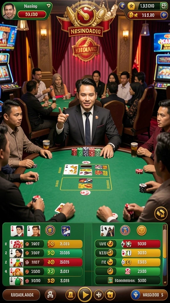 Mode permainan multi-player seru dengan tantangan lebih.