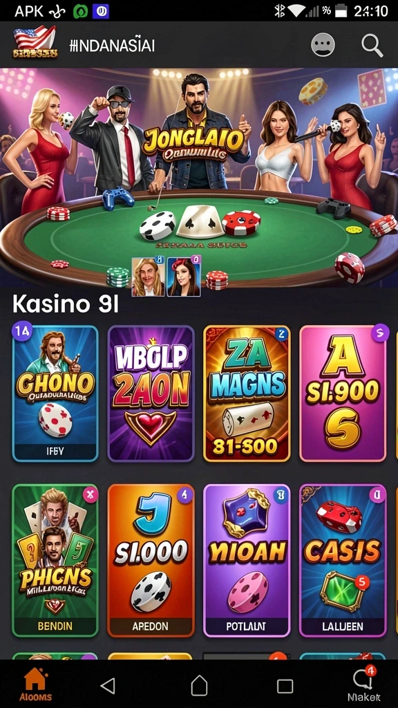 Koleksi permainan kasino yang beragam dan menarik di ROKOKBET.