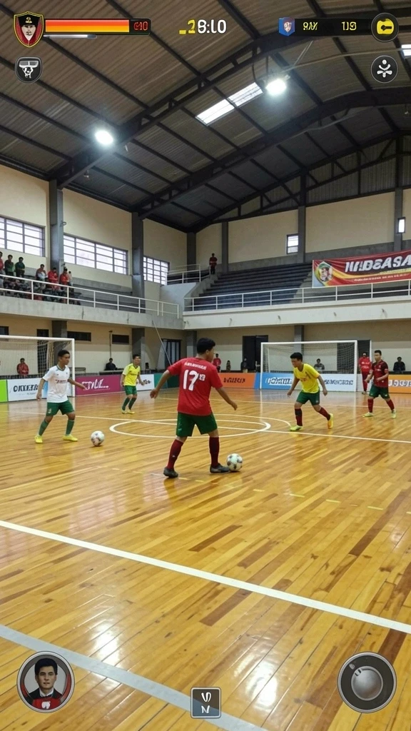 Karakter yang dapat dikustomisasi sesuai preferensi pengguna.