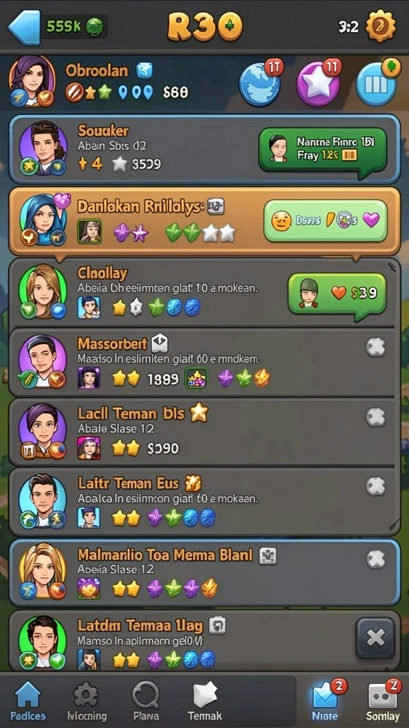 Tampilan grafis yang memukau dari game ini.