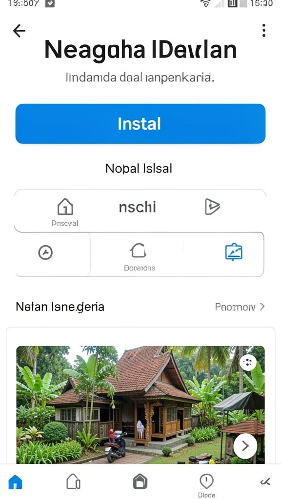 Tampilan antarmuka yang modern dan menarik.