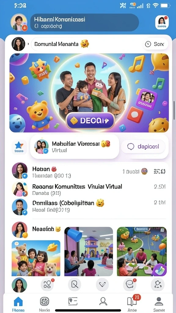 Tampilan antarmuka yang menarik dan intuitif.