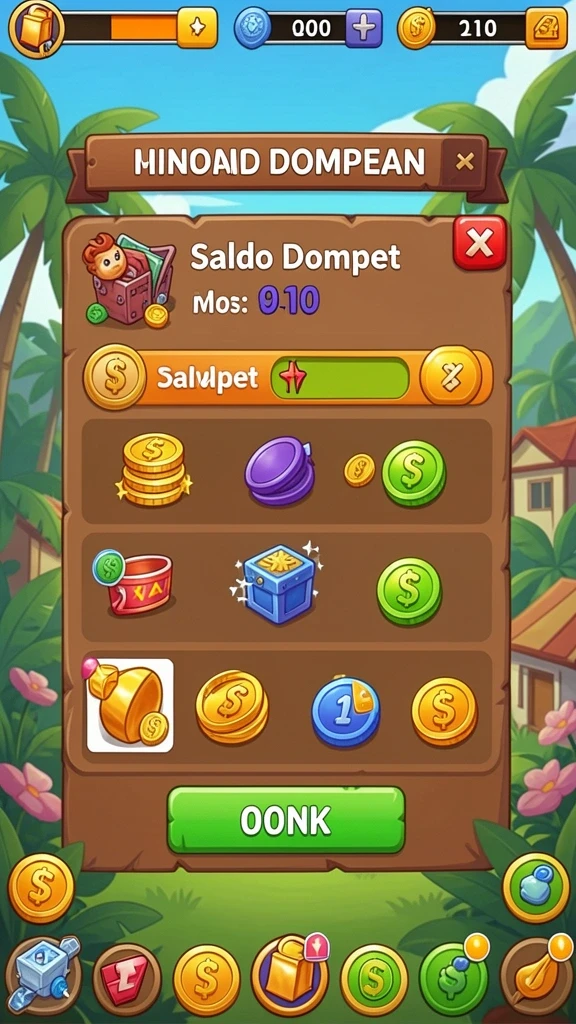 Sistem reward yang memikat bagi para pemain.