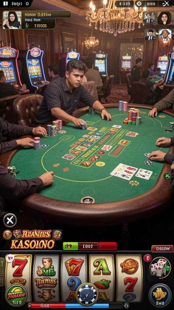 Tampilan slot yang memikat dan penuh warna.